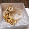 Gold Roses headband