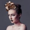Gold Roses headband - Image 2