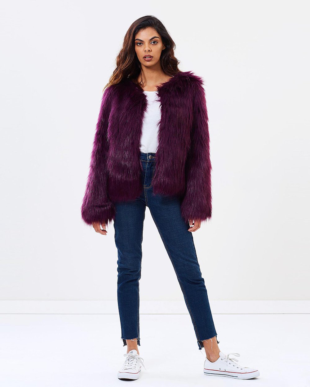 Unreal Fur - Dream Jacket - Plum | All 