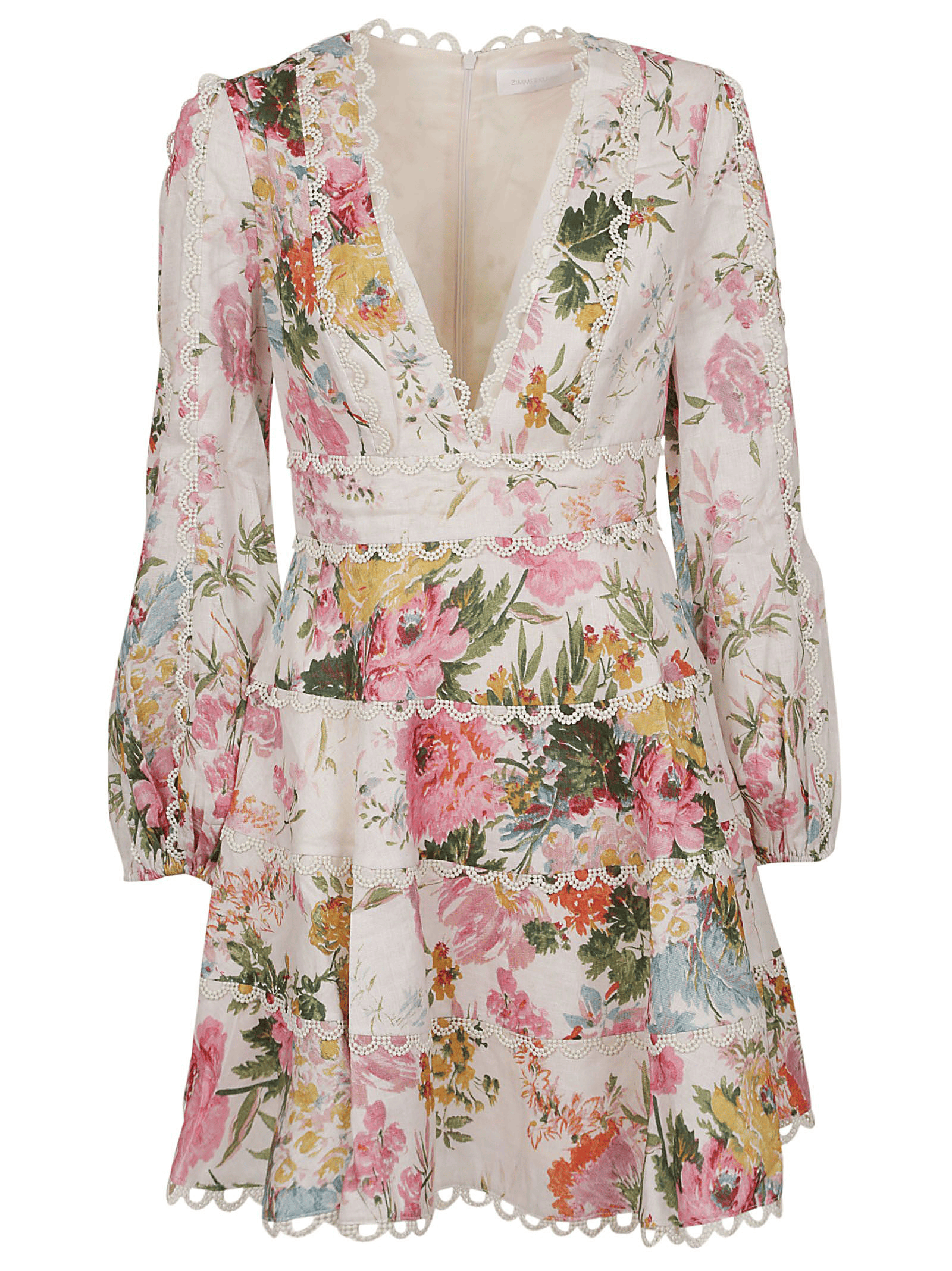 Zimmermann Heathers Flounce Mini Dress - Get Dressed Hire