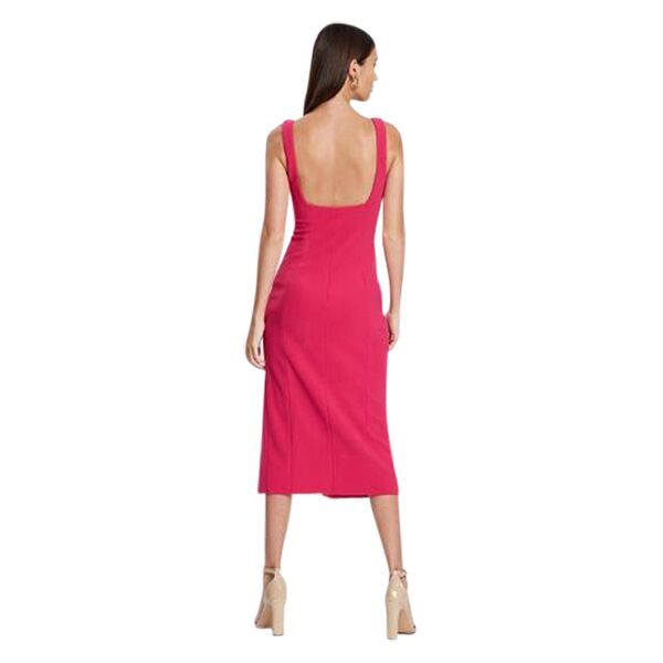 hibiscus islands midi dress
