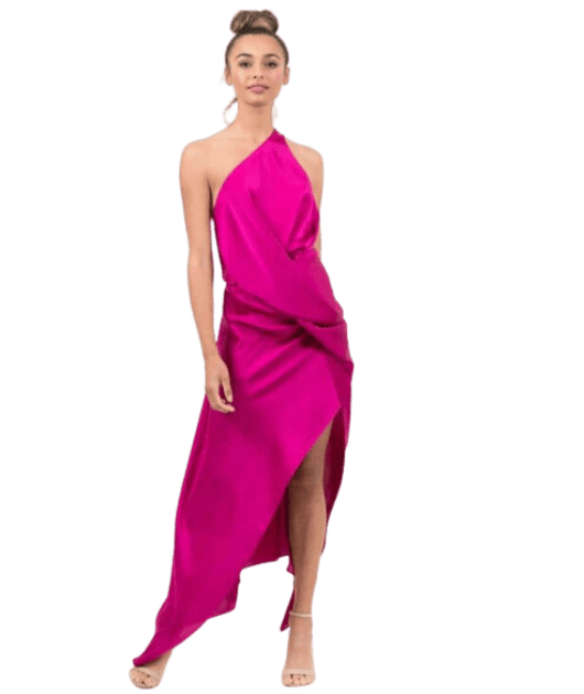 One Fell Swoop - Philly Dress - Cardinal Pink | All The Dresses