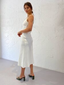 Bec Bridge Pearl Midi Dress Ivory All The Dresses