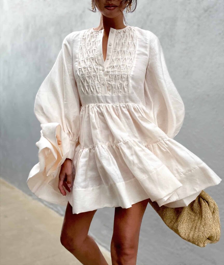 Shona Joy Margaux Tuxedo Shirt Dress All The Dresses