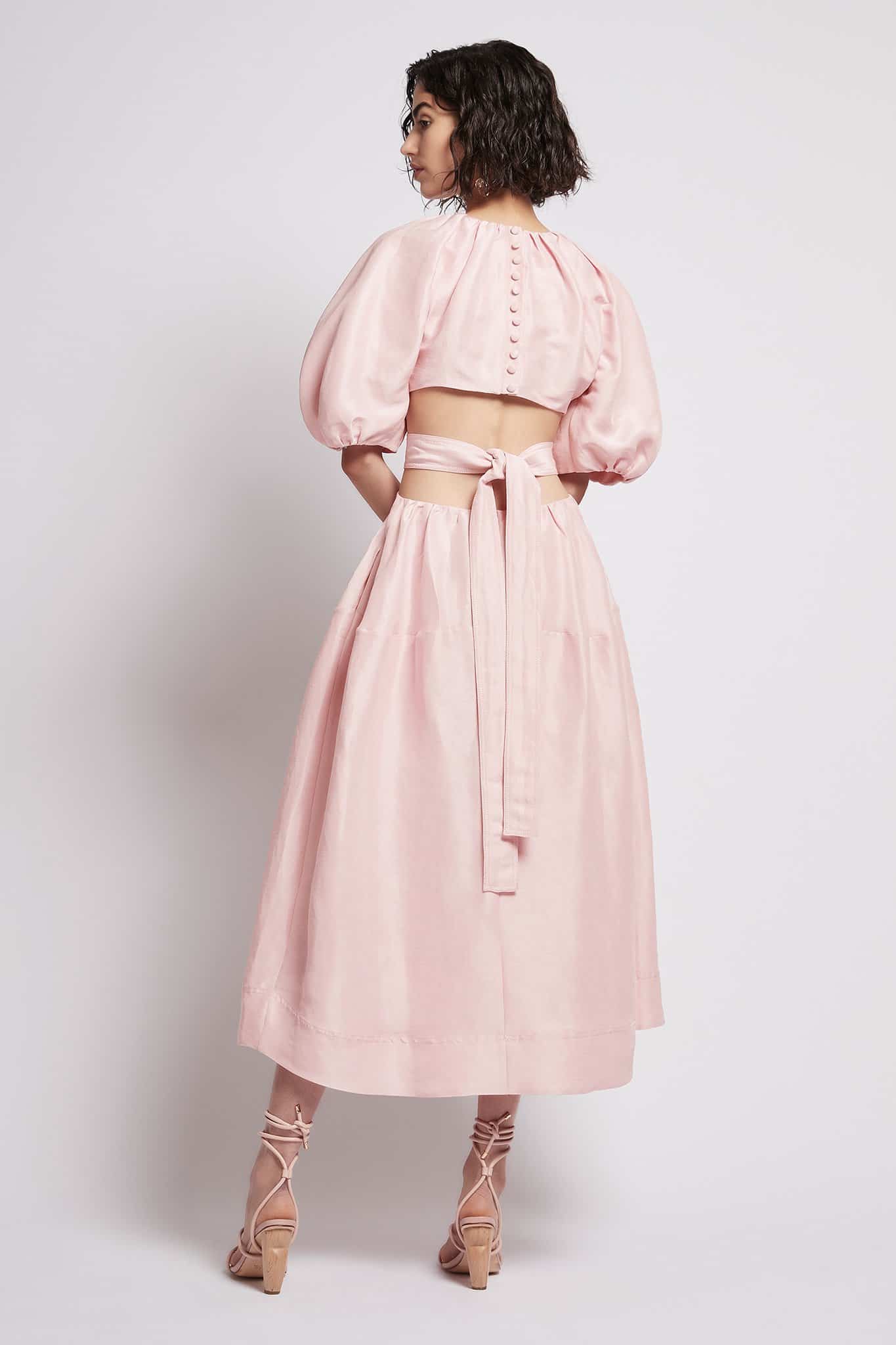 Aje - Aje Mimosa Cut Out Midi Dress - Ballantynes Department Store