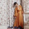 Acler Palms Dress - Tumeric - Image 3