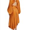 Acler Palms Dress - Tumeric - Image 2