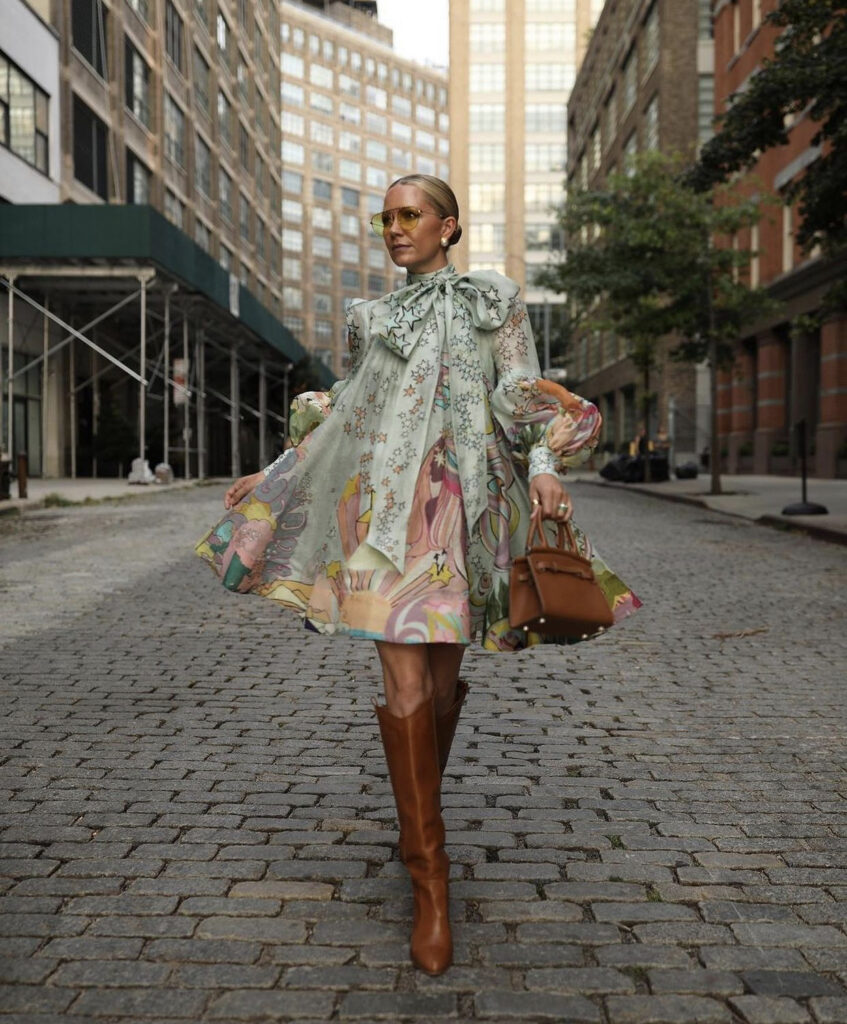 Zimmermann Concert Tie Neck Mini Dress All The Dresses
