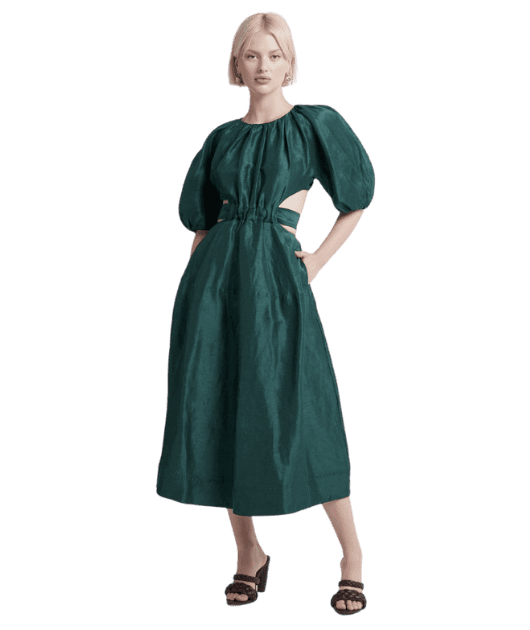 Aje - Mimosa Dress - Emerald | All The Dresses