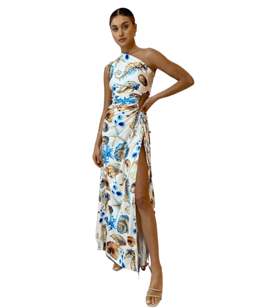 Sonya Moda Nour Seashell Maxi Dress - Get Dressed Hire