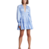 Aje Fallingwater Gathered Mini Dress