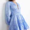 Aje Fallingwater Gathered Mini Dress - Image 4