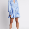 Aje Fallingwater Gathered Mini Dress - Image 2