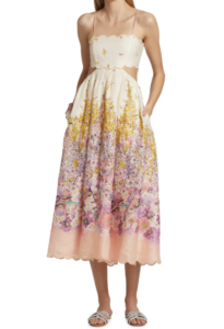 Zimmermann - Jude Scallop Midi Dress | All The Dresses Zimmermann - Jude Scallop Midi Dress | All The Dresses