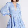 Aje Fallingwater Gathered Mini Dress - Image 3