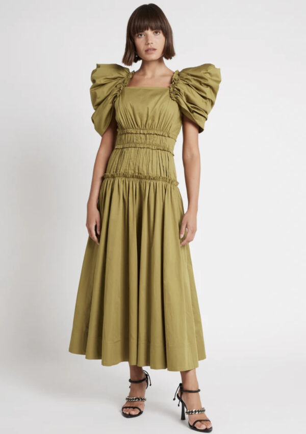 Aje - Frequency Butterfly Sleeve Dress