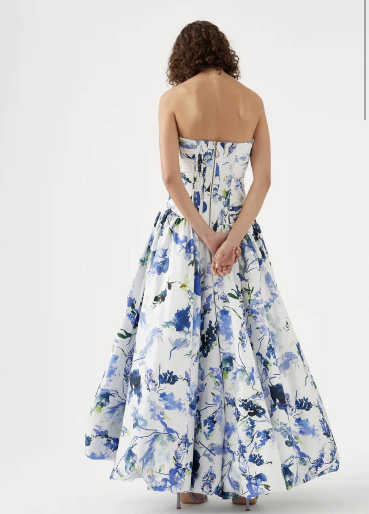 Aje Violette Bubble Hem Maxi Dress Get Dressed Hire