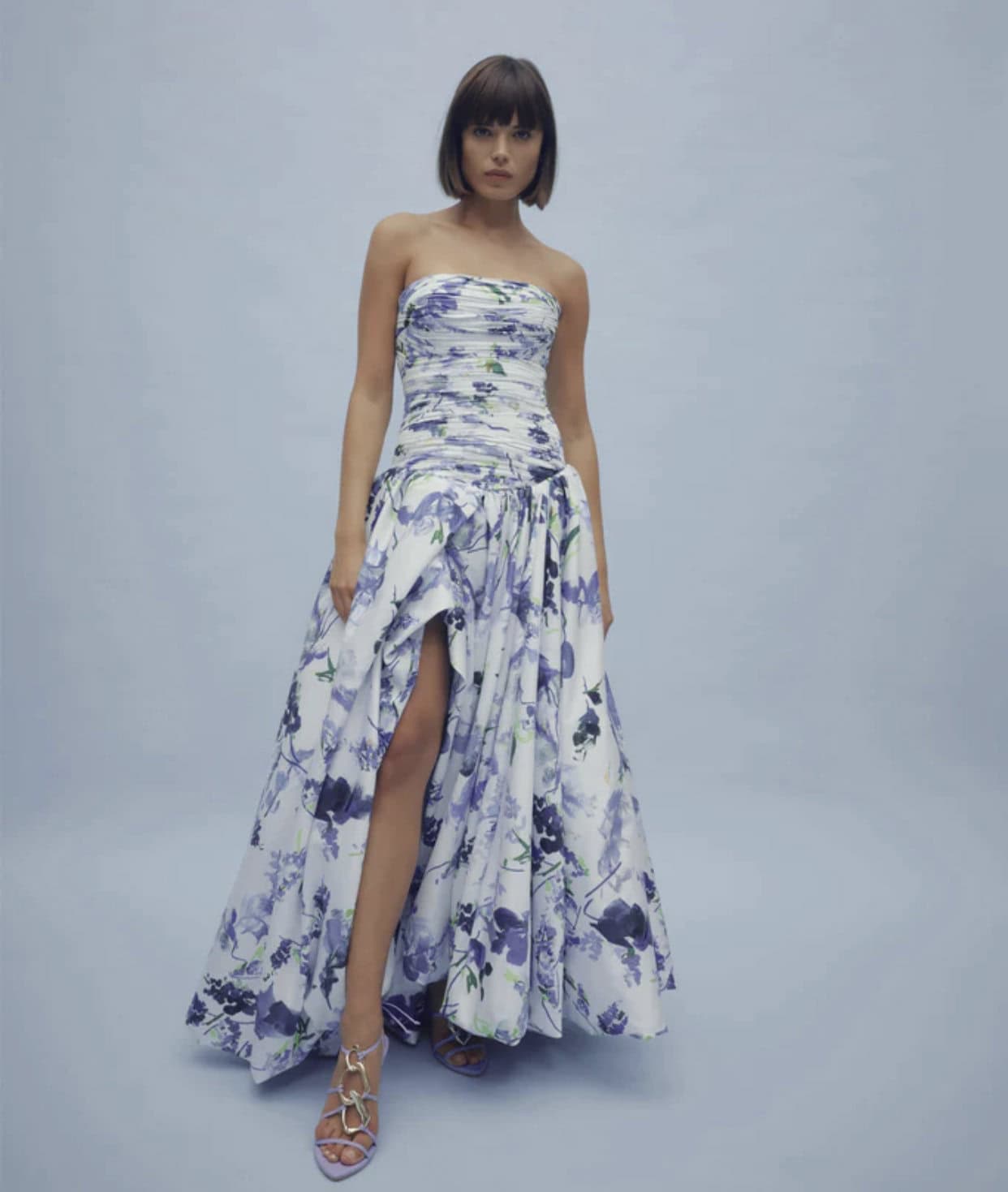 Aje Violette Bubble Hem Maxi Dress Get Dressed Hire