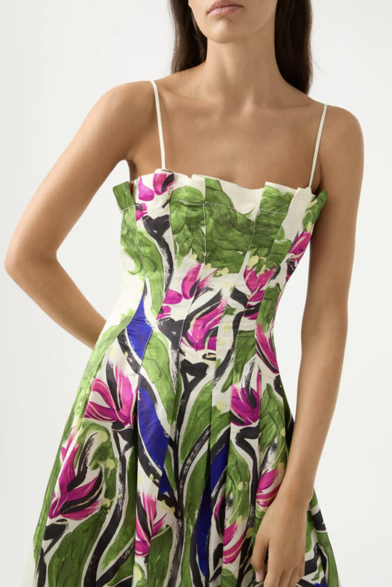 Paradiso Flared Midi Dress