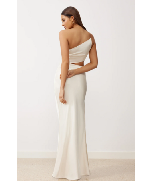 Lexi Delta Dress - Oyster - Get Dressed Hire