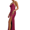 Lexi Ariel Dress - Crimson