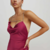 Lexi Ariel Dress - Crimson - Image 3